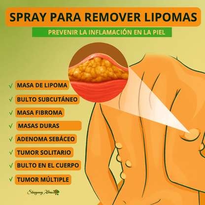🌿LipoQuick - Spray Removedor de Lipomas y Quistes🟠